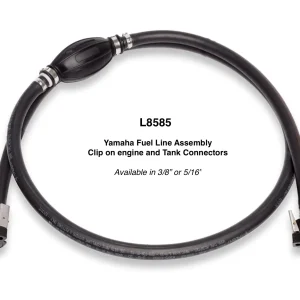 Yamaha Fuel Line Assembly With Clip-on Tank and Engine Connectors &ndash; L8585